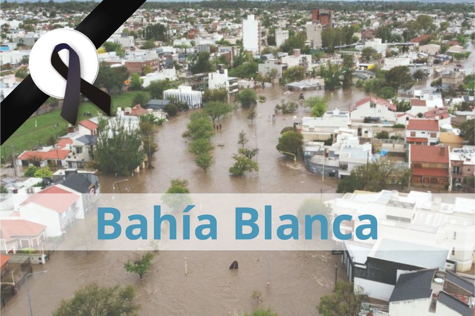 Inundaciones en Bahía Blanca