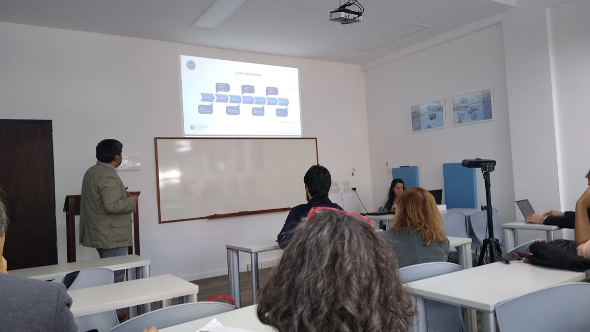 Visita de colegas del Instituto Interdisciplinario del Agua – RUKAKO de la Universidad Católica de Temuco, Chile. Visita de colegas del Instituto Interdisciplinario del Agua – RUKAKO de la Universidad Católica de Temuco, Chile.